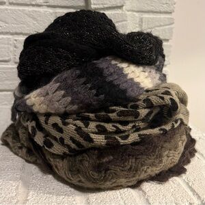 Knit Scarf Collection Bundle of 4